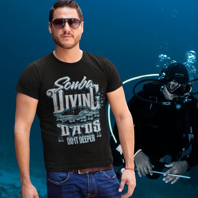 Scuba Diving Vater T-Shirt (Von Creator hochgeladen)