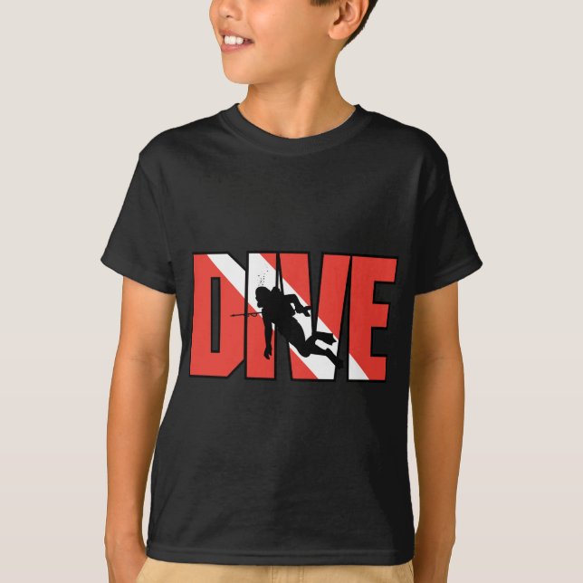 SCUBA Drive Kids T-Shirt (Vorderseite)