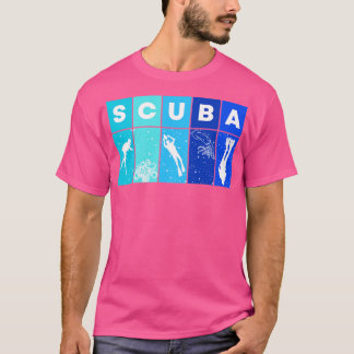 Scuba Embrace the Sea Scuba Diving Ocean Lovers Di T-Shirt