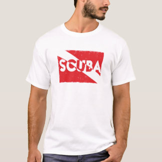 Scuba Flag Light T - Shirt