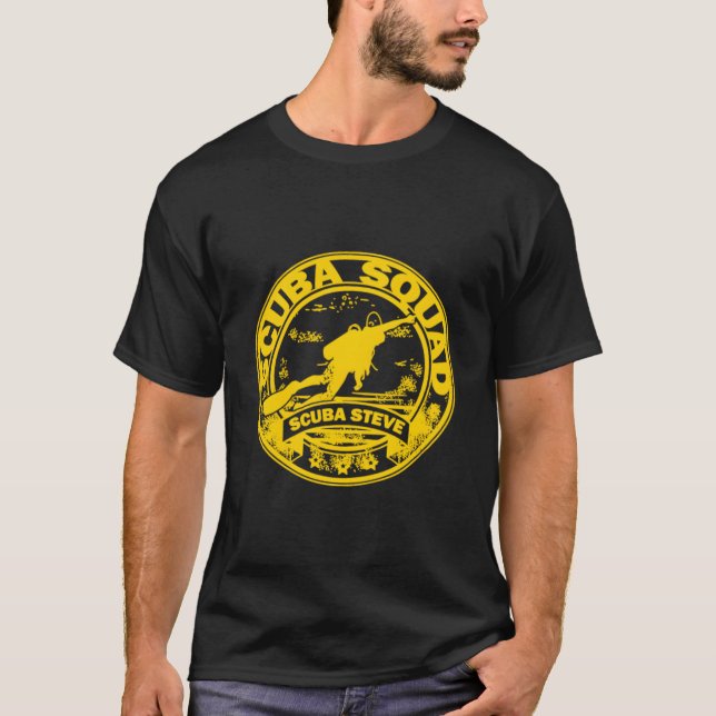 Scuba Squad Seal Steve T-Shirt (Vorderseite)