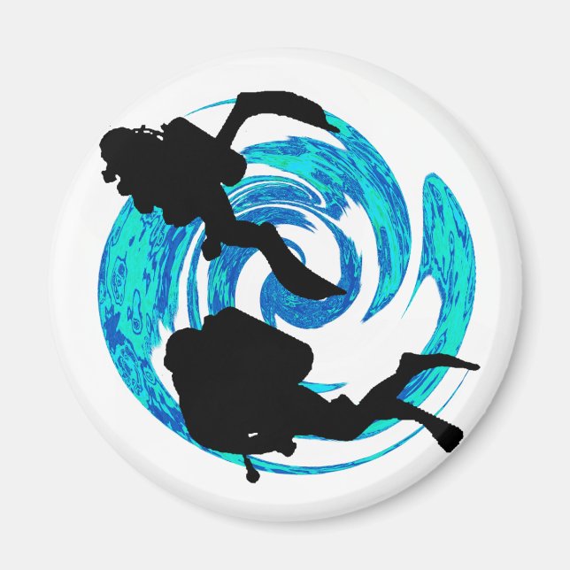 SCUBA THE HORIZON MAGNET (Vorne)