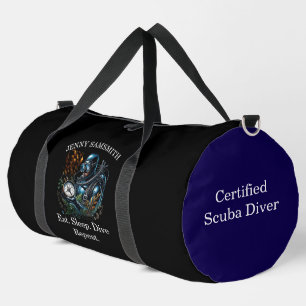 Scuba Vibes: Tauche ein in das Abenteuer! Duffle Bag