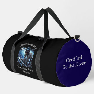 Scuba Vibes: Tauchen Sie ein in das Abenteuer! Duffle Bag