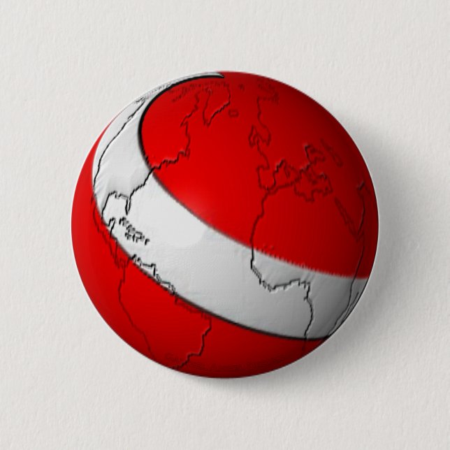 Scuba World Button (Vorderseite)