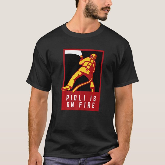 Scudetto Milan Campioni D'italia 20212022 Pioli Is T-Shirt (Vorderseite)