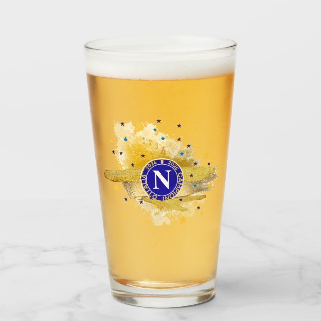 SCUDETTO NAPOLI 2025 GLAS (Vorne (Gefüllt))