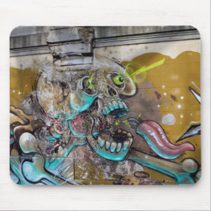 Scull Graffiti Mousepad