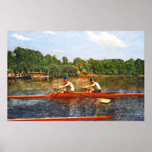 Sculling Boat Race - Biglin Bros. Racning von Eaki Poster