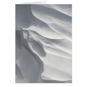 Sculpture de dérive des neiges d'hiver