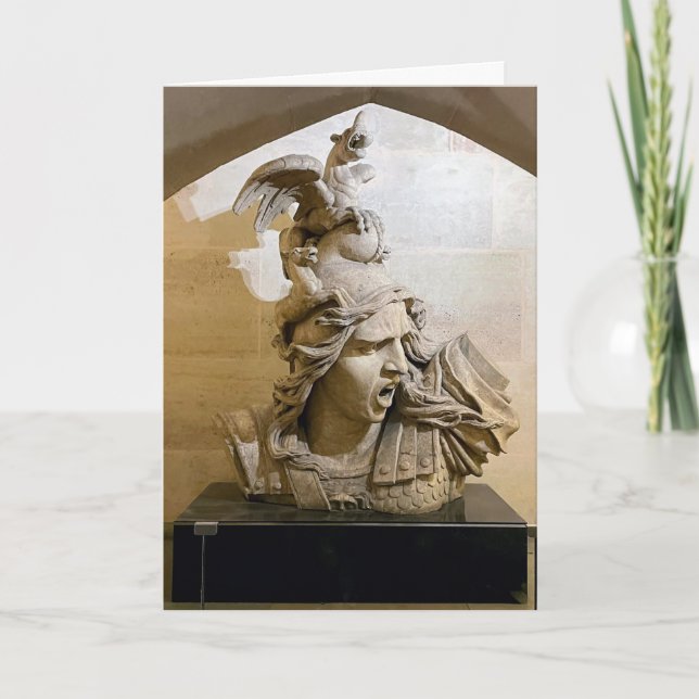 Sculpture inside the Arc de Triomphe Karte (Vorderseite)