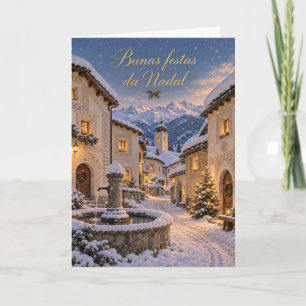 Scuol Engiadina Frohe Weihnachten