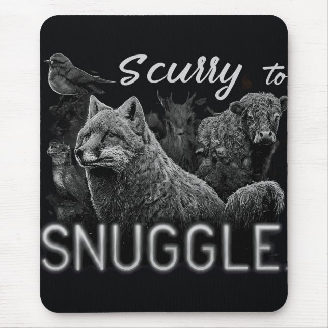 Scurry to Snuggle Mousepad (Vorne)
