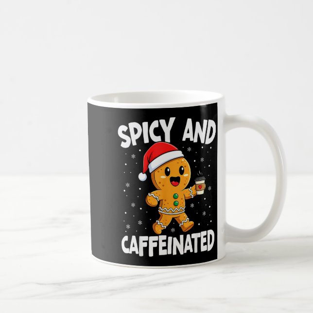 Scy And Caffeinated Coffee Women Gingerbread Chris Kaffeetasse (Rechts)