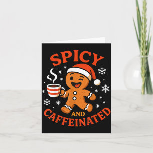 Scy Lebkuchen Koffeinhaltig Lustiger Kaffeeliebhab Karte