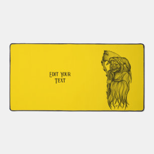 Scythe man - Der Tod, der grimmige Sensenmann Schreibtischunterlage