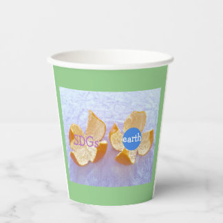 SDGs 地球環境 自然体 Pappbecher