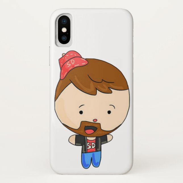 SDGuy Telefon-Kasten Case-Mate iPhone Hülle (Rückseite)