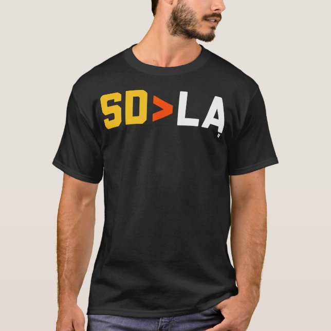 Sdla - San Diego Baseball T-Shirt (Vorderseite)