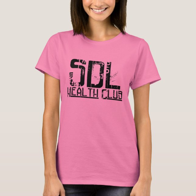 SDLHC - Le T-shirt de base des femmes (Devant)