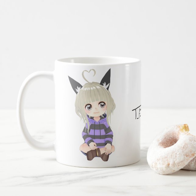 SDmikage mug / SDミカゲマグ Kaffeetasse (Mit Donut)