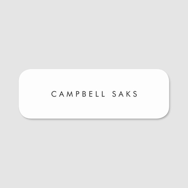 SDT Tulane Name Tag Namensschild (Vorderseite)