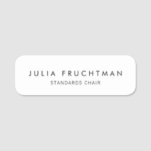 SDT Tulane Namensschild
