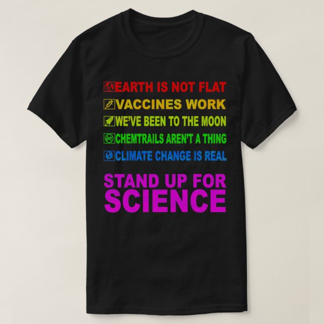 Se Déplacer Pour Science Classic TShirt (Design devant)