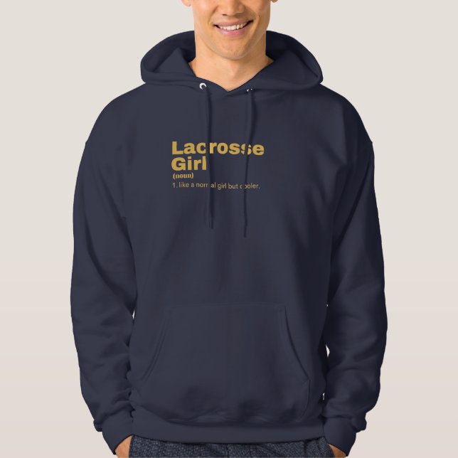 se Girl - Lacrosse Hoodie (Vorderseite)