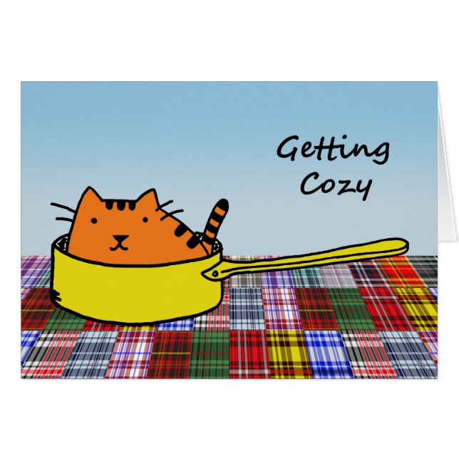 Se mettre douillette, chat orange dans une Pan Jau (Devant horizontal)