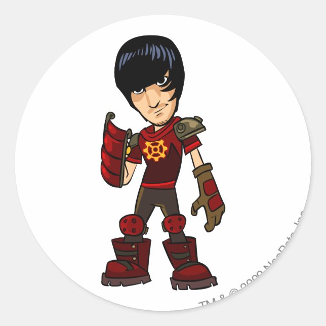 Se � oder Malo Moltara Staff Player Runder Aufkleber (Vorderseite)