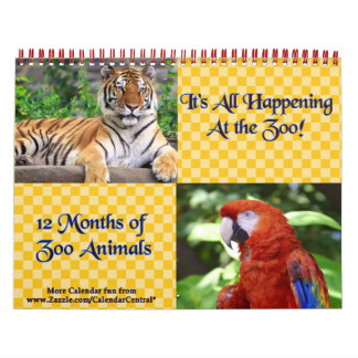 Se Produit Au Calendrier Zoo