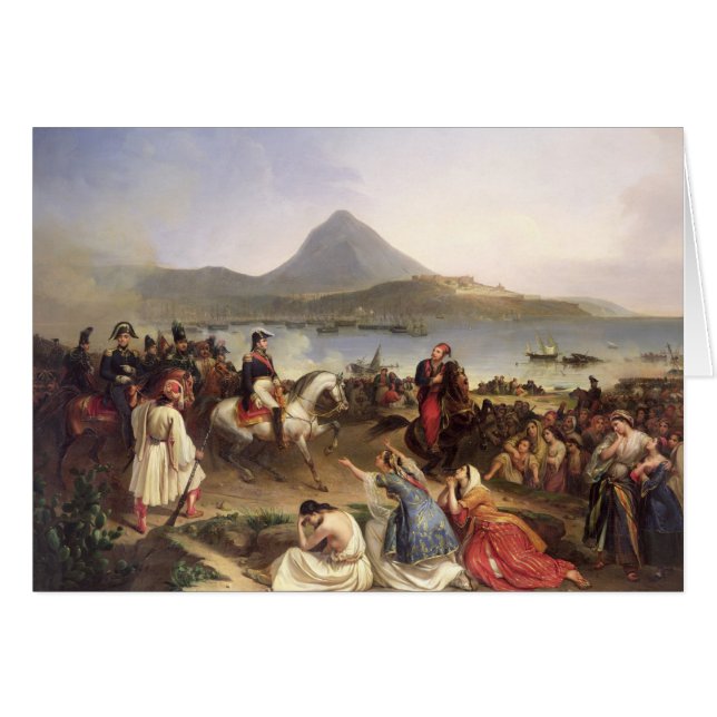 Se réunir entre le Général Nicolas Joseph Maison (Devant horizontal)