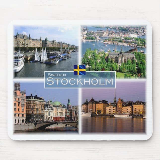 SE Schweden - Stockholm Mousepad (Vorne)