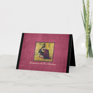 Se souvenir de la carte de voeux de Noël