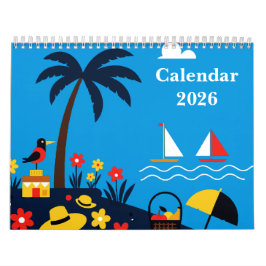 Sea and beach kalender