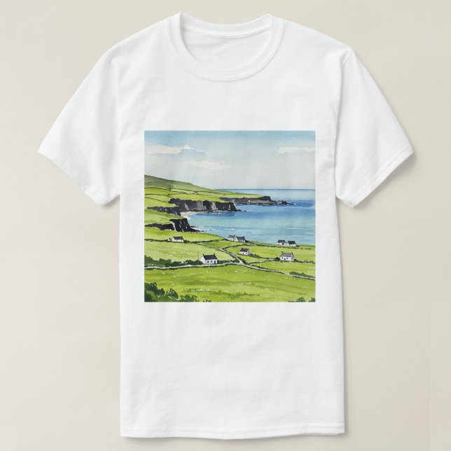Sea and beach T-Shirt (Design vorne)
