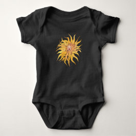 Sea Anemone Actinia Unterwasserwelt Art Baby Strampler