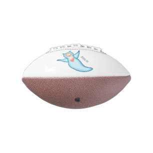 Sea angel cartoon illustriert football
