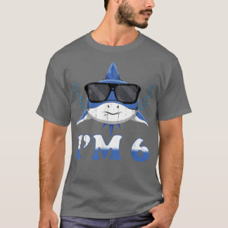 Sea Animal Birth Geborenes Alter 6 Jahre Altes Nie T-Shirt