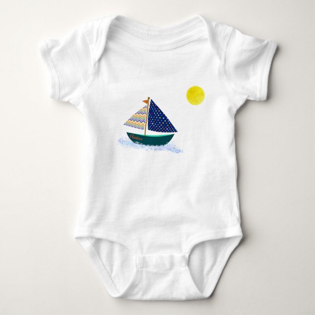 Sea Baby Bodysuit Strampler (Vorderseite)