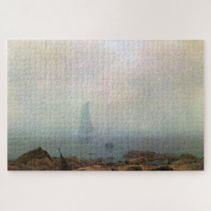 Sea Beach im Nebel - Caspar David Friedrich