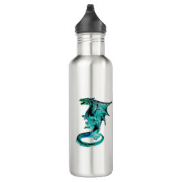 Sea Blue Dragon Water Flasche Edelstahlflasche
