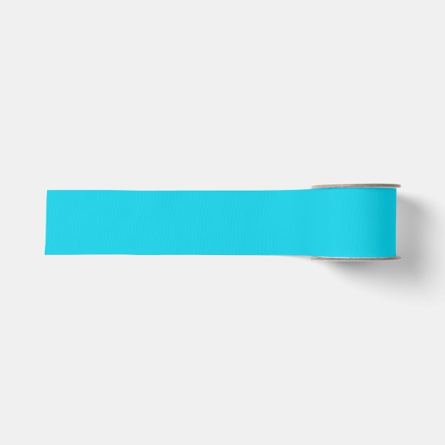 Sea Blue Ribbon Ripsband (Vorderseite)