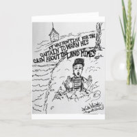 Sea Captain warnt seine Crew über das Land Mimes