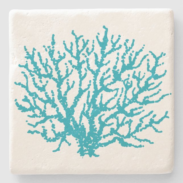 Sea Coral Untersetzer Gift (Vorderseite)