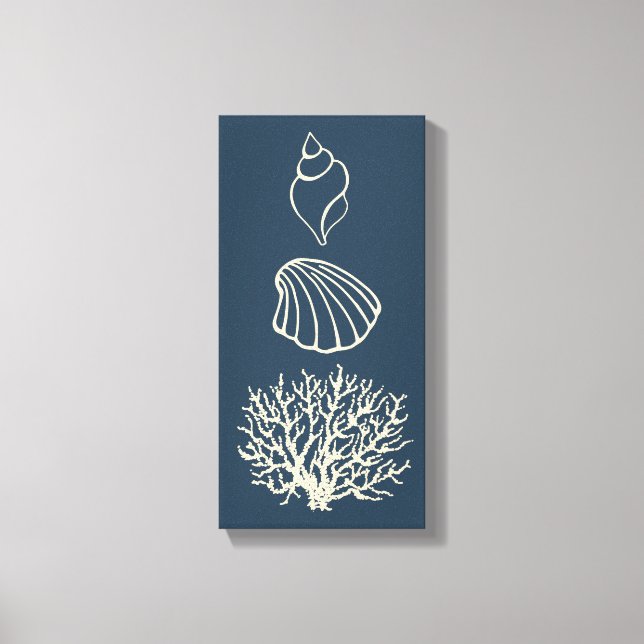 Sea Coral Wall Art Leinwand (Vorderseite)