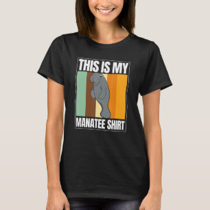 Sea Cow Zookeeper Manatee Sea Animal Dies ist mein T-Shirt