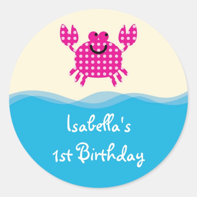 Sea Creatures Girl Favoriser Sticker (Devant)