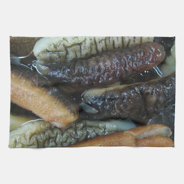 Sea Cucumber ... Yaowarat Market Food Handtuch (Horizontal)